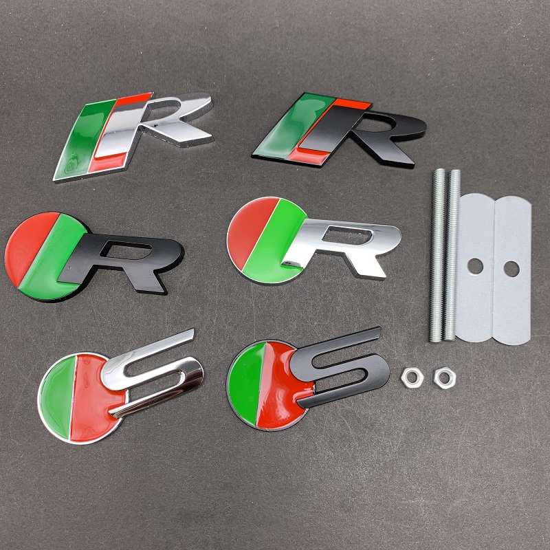 

3D Metal Car Sticker Emblem Auto Badge Decal For Jaguar R S Logo X-TYPE F-TYPE S-TYPE XE XF XJ XK XJR XFR Car Accessories