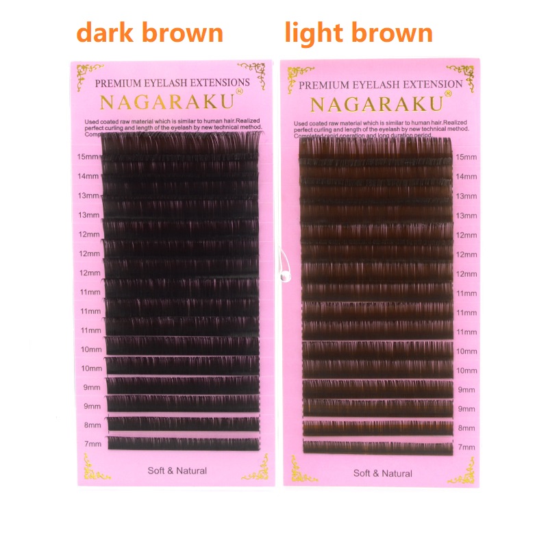 10 Trays/Lot Eye Lashes Soft Korea Silk Volume Eyelash Extension Classic Lash for Salon-image-397668839