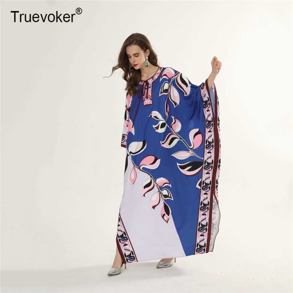 

Truevoker Autumn Runway Long Robe Women's Full Sleeve Vintage Totem Print Maxi Vestidos Loose Boho Dresses Plus Size 5XXL 210602, Silk