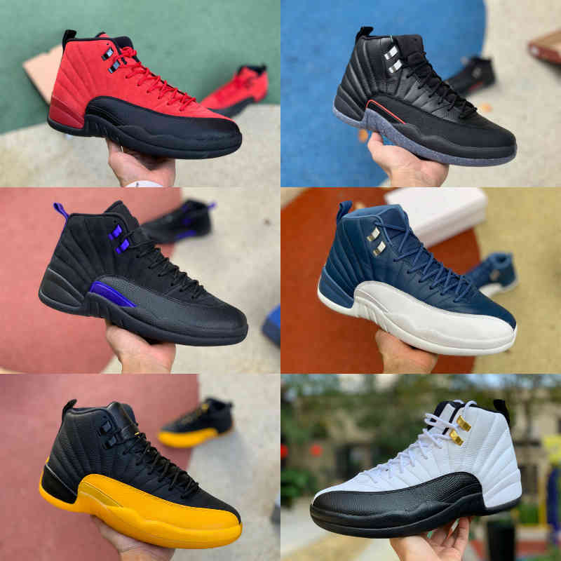 

Jumpman Low Easter 12 12s Mens High Basketball Shoes Utility Twist OVO White Dark Concord Reverse Flu Game Ii Indigo Black University Gold Trainer Sneakers, Please contact us