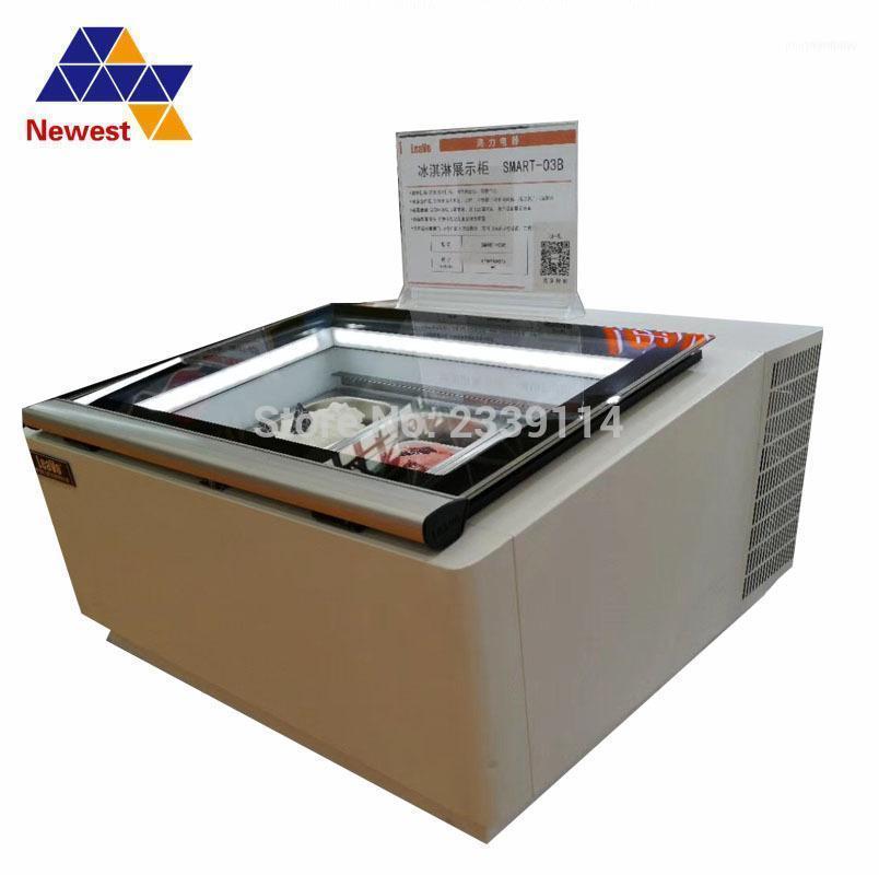 

Tabletop Ice Cream Showcase, Counter Gelato Freezer Display Machine.11