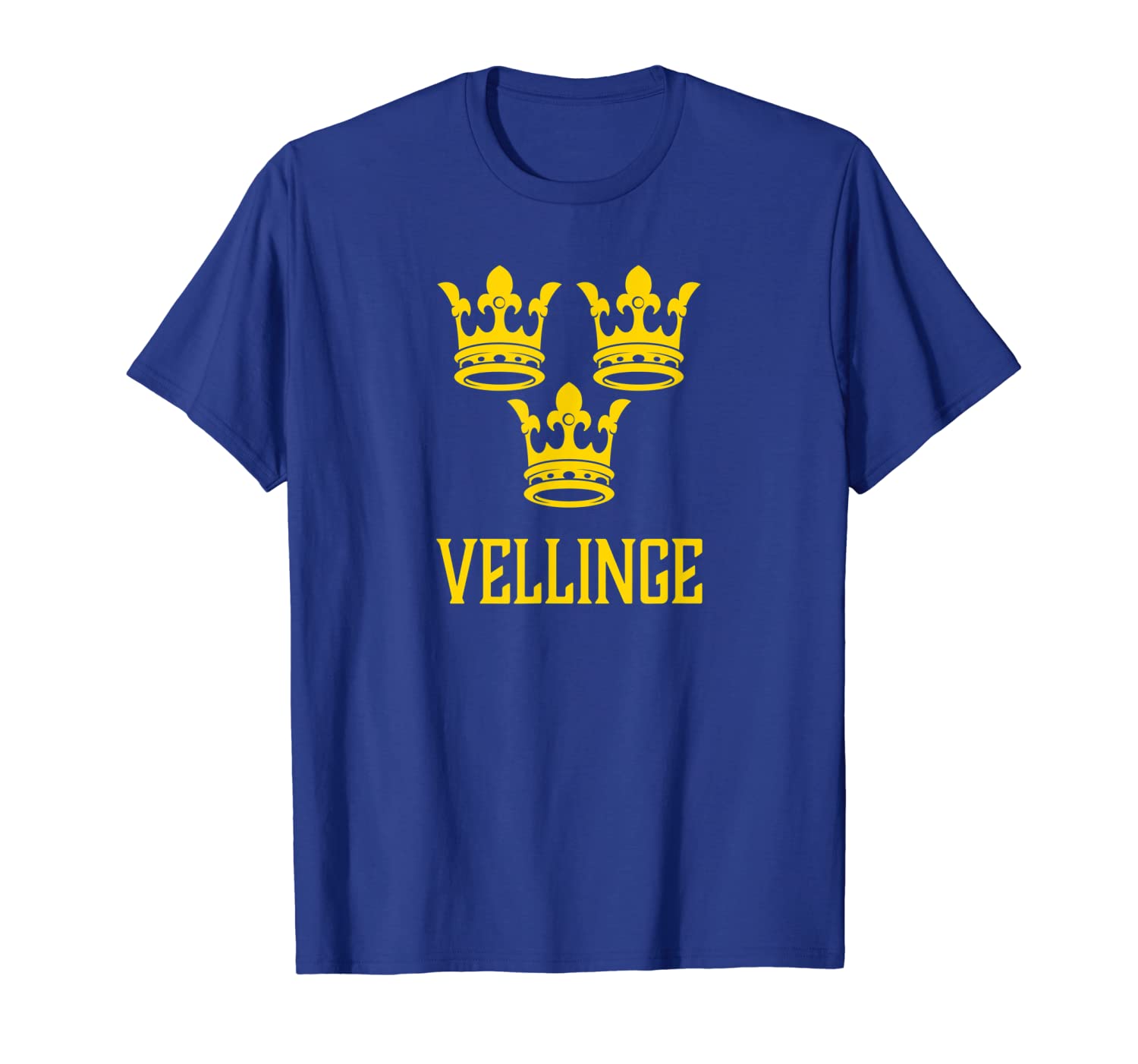 

Vellinge, Sweden - Swedish Sverige T-shirt, White;black