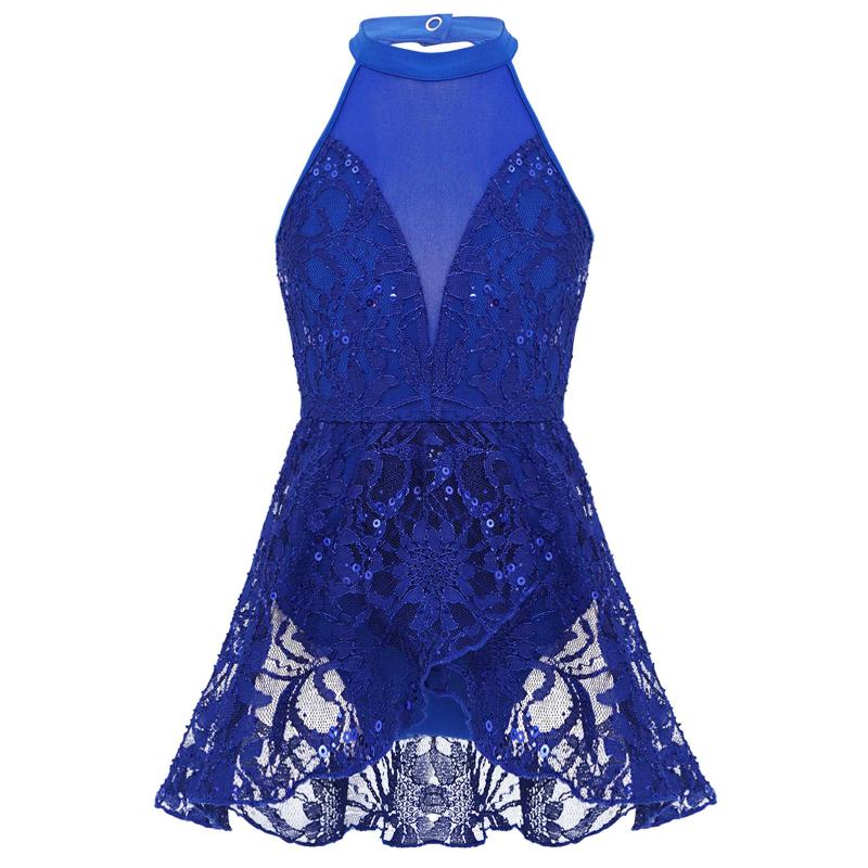 

Girl's Dresses Kids Girls Dance Wear Figure Ice Skating Dress Ballet Gymnastics Leotard Stage Performance Clothing Girl Ballerina, Red;yellow