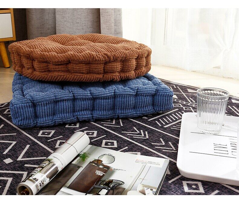 

Thickening Sitting Pillow Cushion Tatami Seat Pad For Office Chair Car Soft Sit Mat Floor Cushions Home Decor Universal 40x40cm
