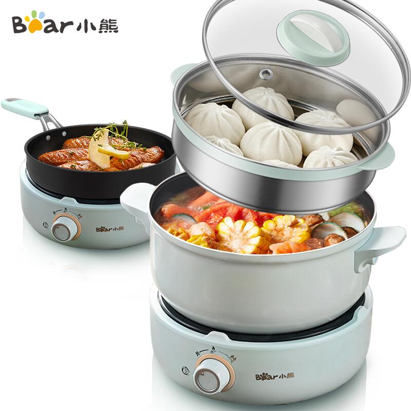 

Multi-functional Electric Pot Separated Steamer Small Boiler Fry 220V Skillets