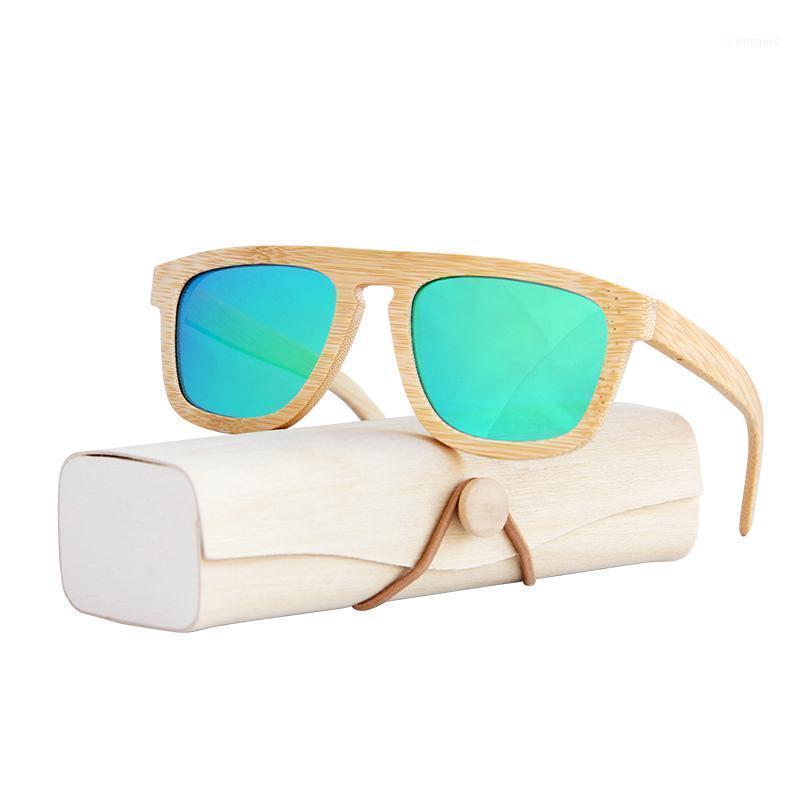 

Sunglasses Vintage Bamboo Frame Luxury Polarized For Women Mens Sun Glasses Wooden Case Beach Eyeglasses Anti-UV Driving1