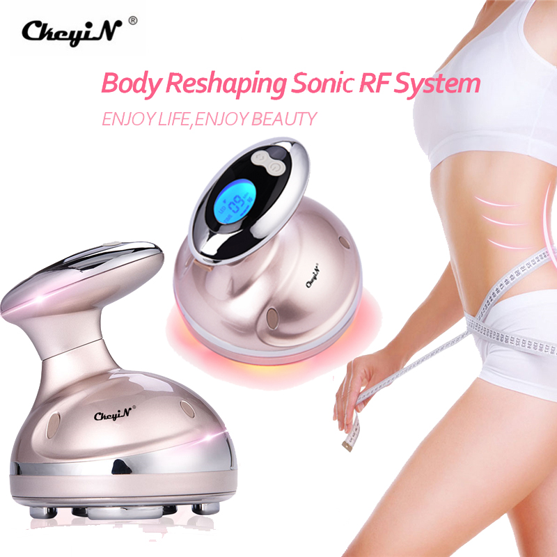 

CkeyiN RF Cavitation Ultrasonic Slimming Massager LED Fat Burner Anti Lipo Lose Weight Abdominal Exercise Full Body Tightening