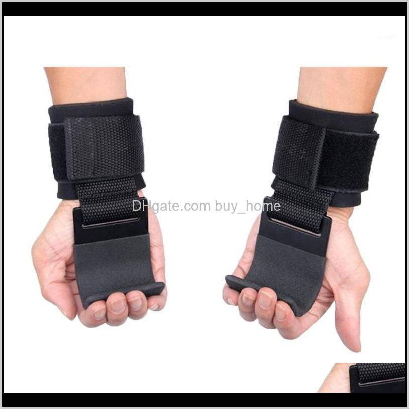 

Gloves Athletic Outdoor As Sports & Outdoorsly High Quality 2Pcs Strong Weight Lifting Training Gym Belt Hook Grip Strap Glove Wrist Support, Black