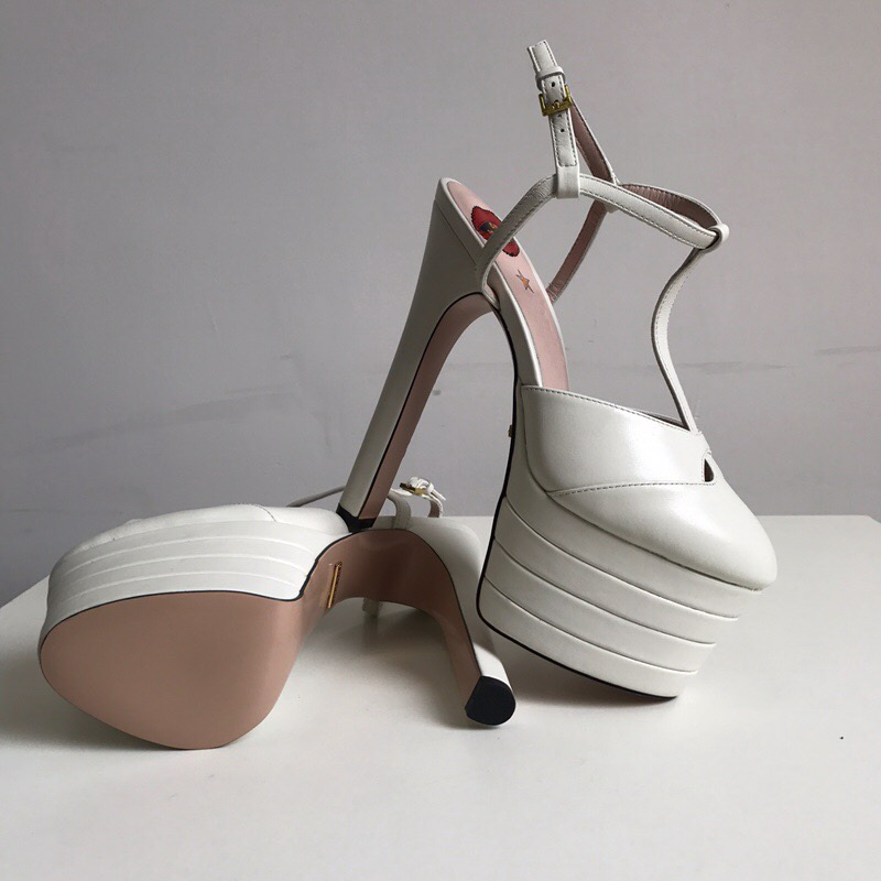 

Factory wholesale New hot sell woman shoes designer genuine leather lady dress platform heels woman sandals dust, Khaki