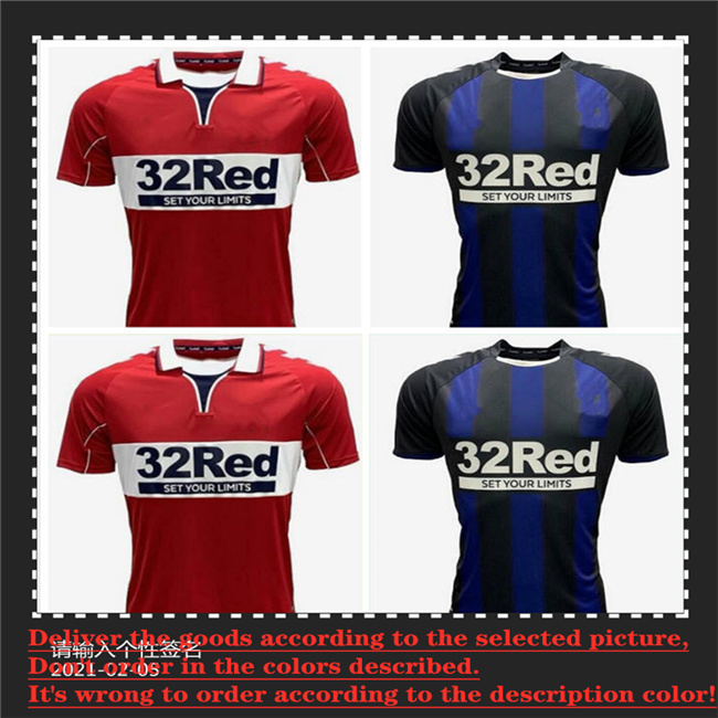

20 21 Middles de primera calidad Middlesbrough F C Jerseys fÃºtbol # 6 Fry 9 Assombalonga 10 AKPOM 11 Fletcher Football Shirts Men Kit NiÃ±os Uniforme, Black;yellow