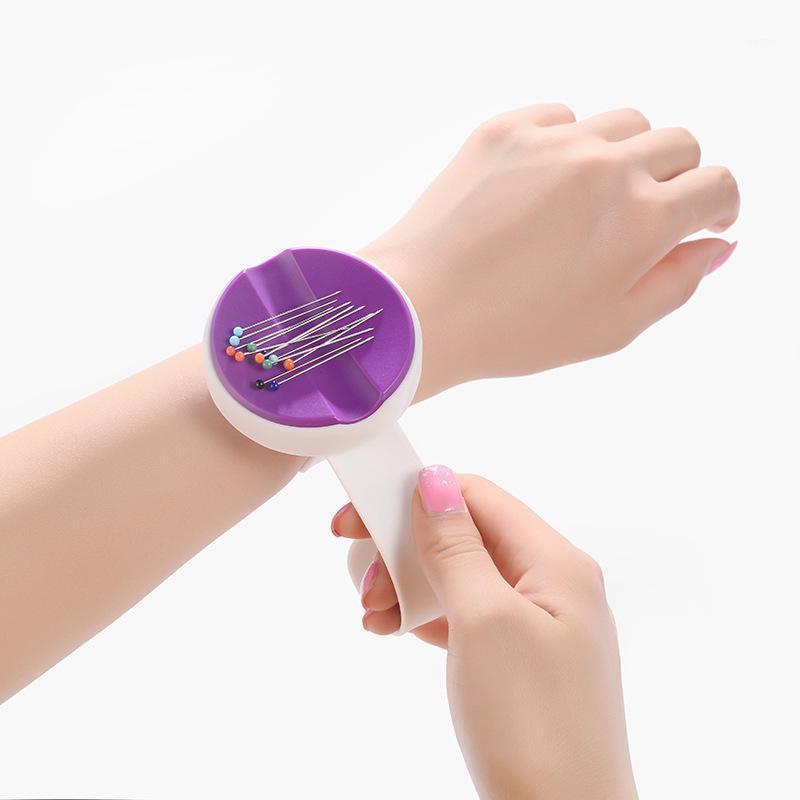 

Storage Bottles & Jars Household Sewing Box Needle DIY Wrist Cartridges Pumpkin Pin Cushion Catcher
