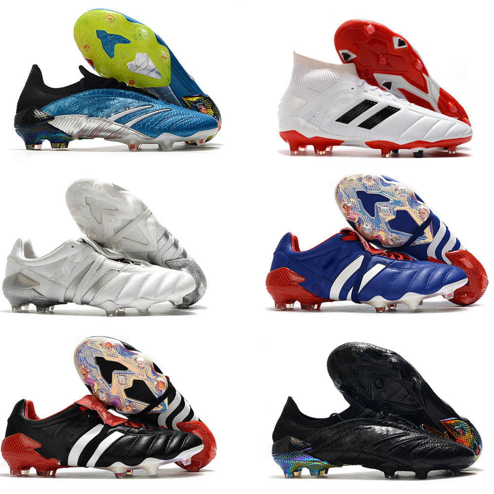 

newest Predators 20+ Mutator Predators Mania FG Tormentor Men Soccer Shoes Revenge Champagne 6.0 Outdoor Football Cleats Size 6.5-11