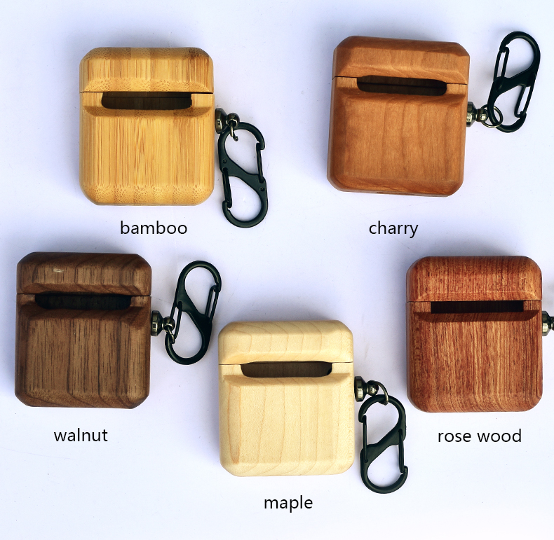 

Factory Wholesale Wood Cases For Airpods pro Full Protection Wooden Cover Airpod 2