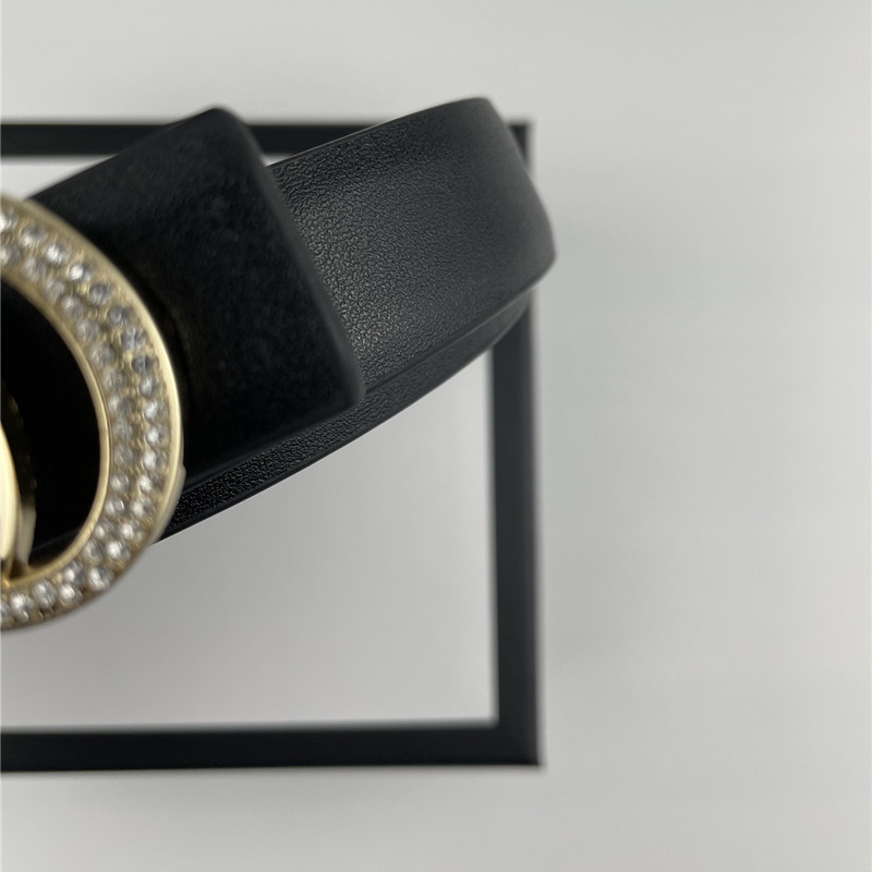 

2021 high quality cowhide box belt cowgirl casual fashion classic diamond luxury, Width 2.5cm with box