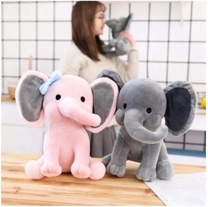 

20 Pcs Bedtime Elephant Originals Choo Christmas Favor Plush Toys Humphrey Soft Stuffed Animal Doll for Kids Birthday Valentine Day present FS09