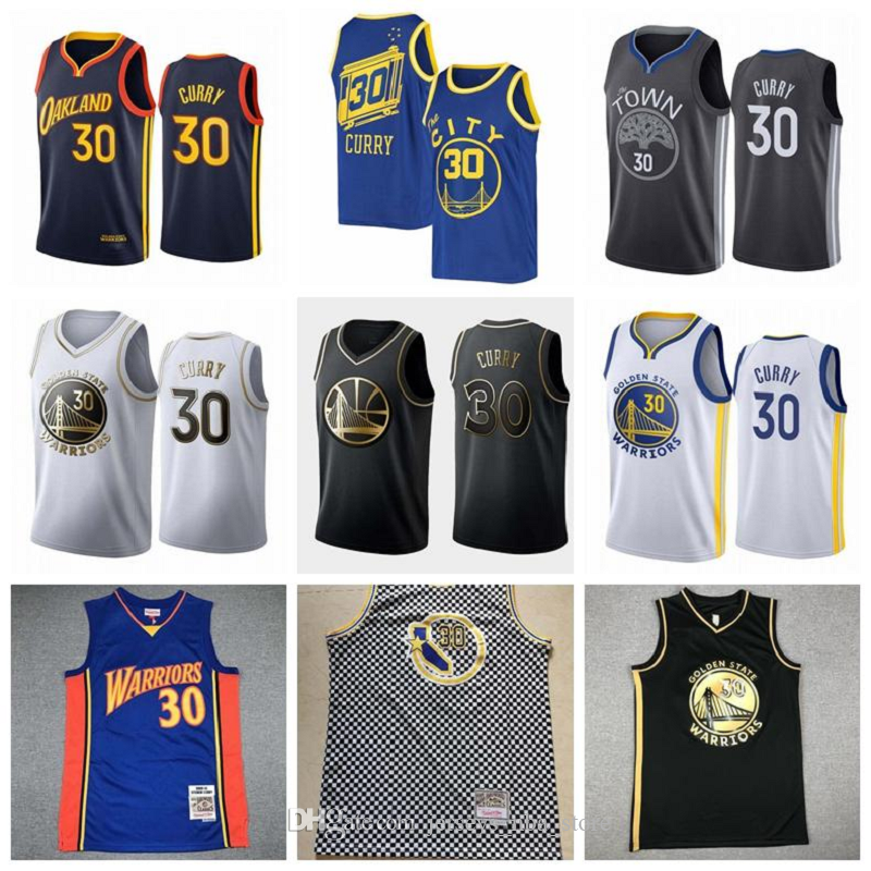

Stephen Curry Golden State Warriors Stephen Curry A basketball jersey for a core player;Swing players sew and embroider jersey, Color1