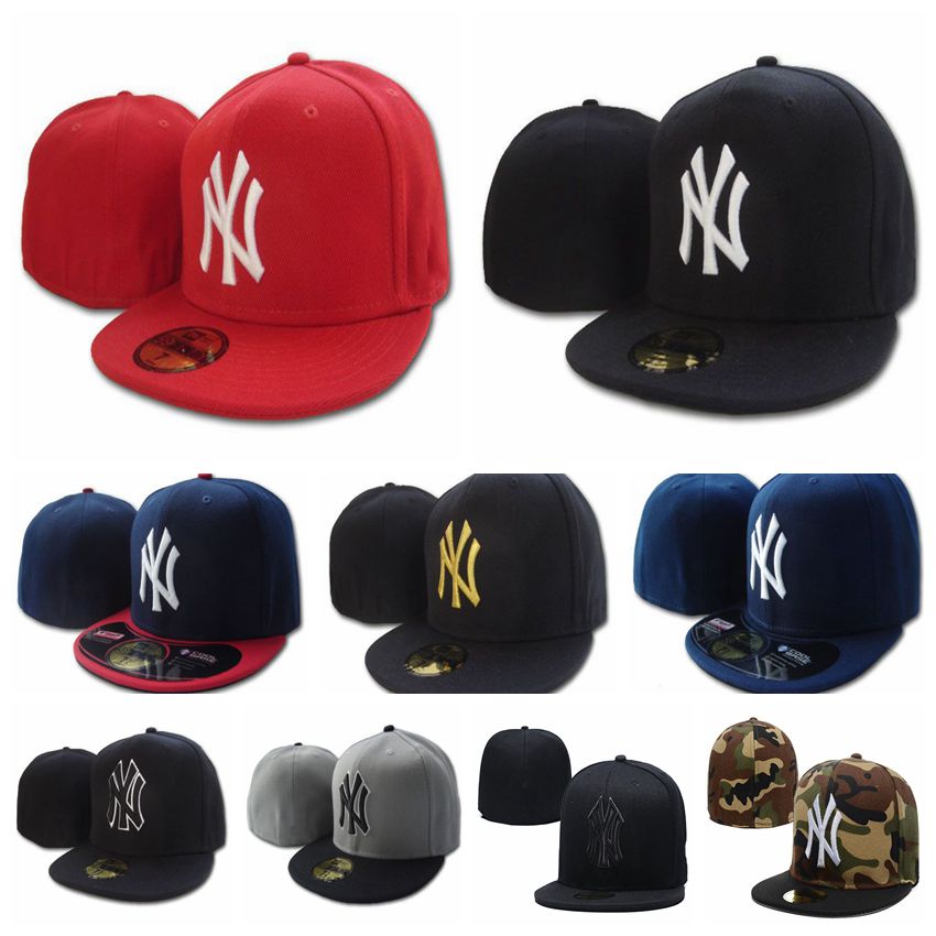 

Mixed order cap woman men 2021 Top Quality Football Baseball fitted Hats unisex Embroidery Caps Teams Logo Hip Hop Hat With original tag, Blue;gray