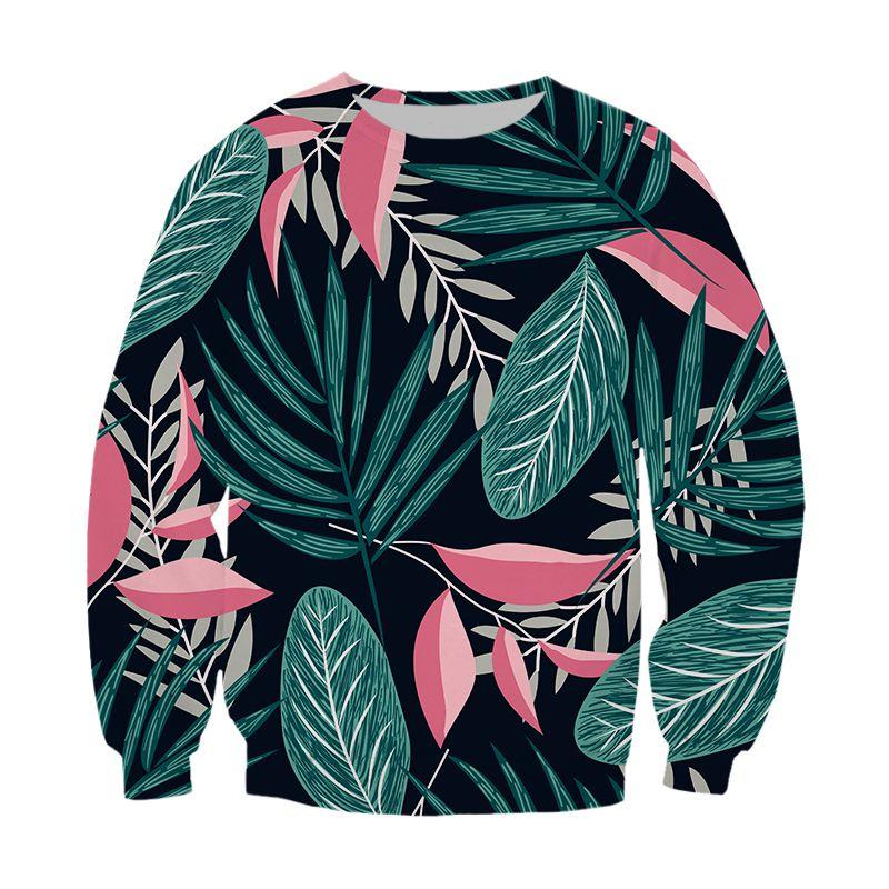 

Women's Hoodies & Sweatshirts Flower Sweatshirt 3d Print Streetwear Men Women Oversize Pullovers Fashion Harajuku Tracksuit Hip Hop Clo, Black