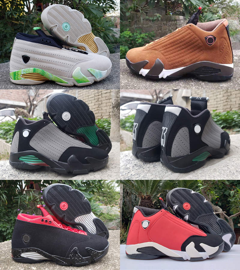 

Jumpman 14 14s men women basketball shoes thunder black toe desert sand university gold hyper royal challenge red indiglo sneakers mens trainers Size 40-47, As photo 8