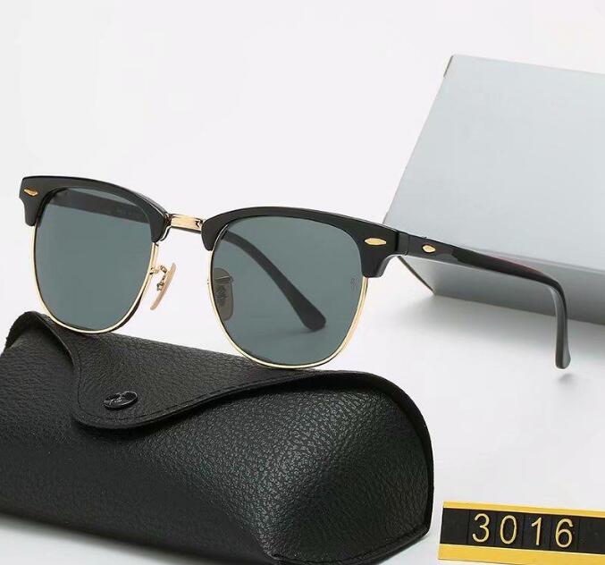 

Classic Round Sunglasses Brand Polarized For mens womens Pilot designers UV400 Eyewear Designer sun Glasses Metal Frame Polaroid Lens With Box