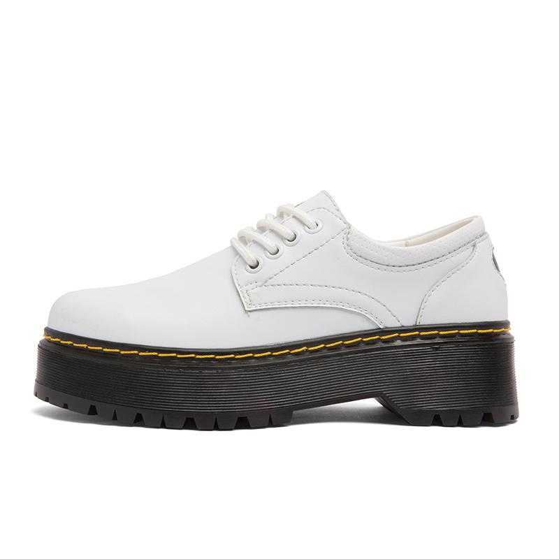 Bottes cuir femme 5cm talons hauts mode respirant lace-up chaussures décontractées pour la taille 35-41 hiver garder des baskets féminines chaude