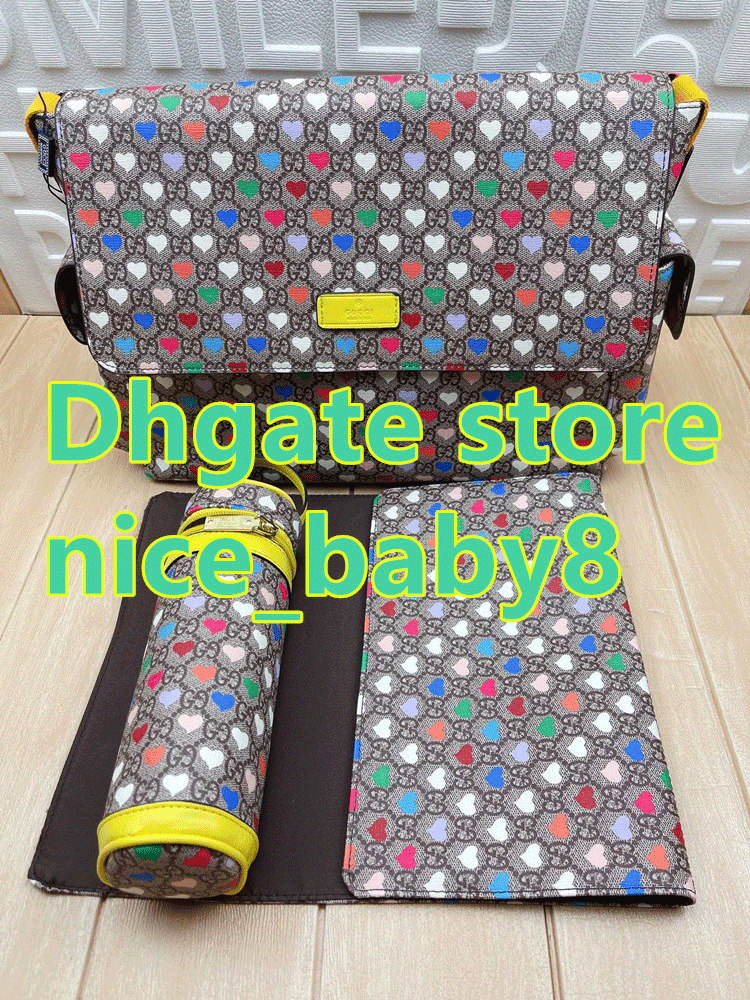 

Kids Diaper Bags Print High Quality Functional Interface Large Capacity Waterproof Shoulder Bag, 15