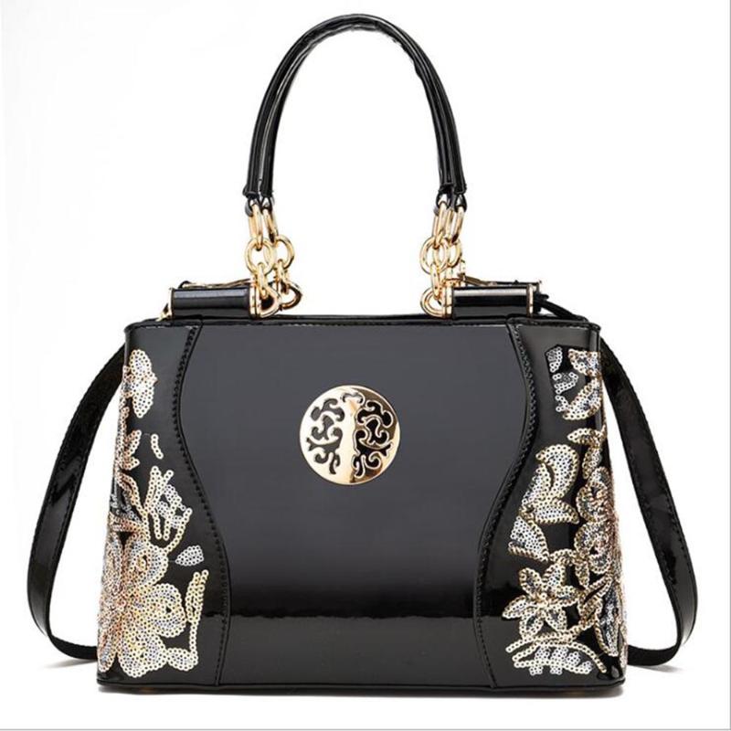 

High Quality Fashion Luxury Bag Female Tote Handbags Embroidered All-Match Bucket Shoulder Messenger Ladies Women Bags Duffel