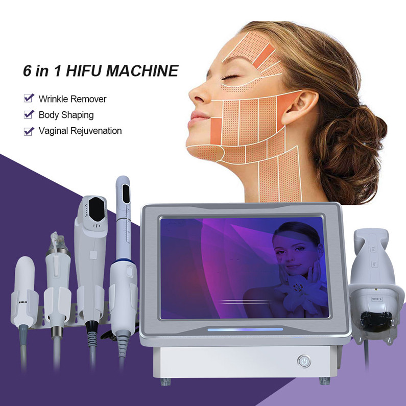 Hight Quality 6 in 1 hifu Machine Vmax Round 4D hifu vaginal beauty machine 12 Lines privacy testing-image-697616212