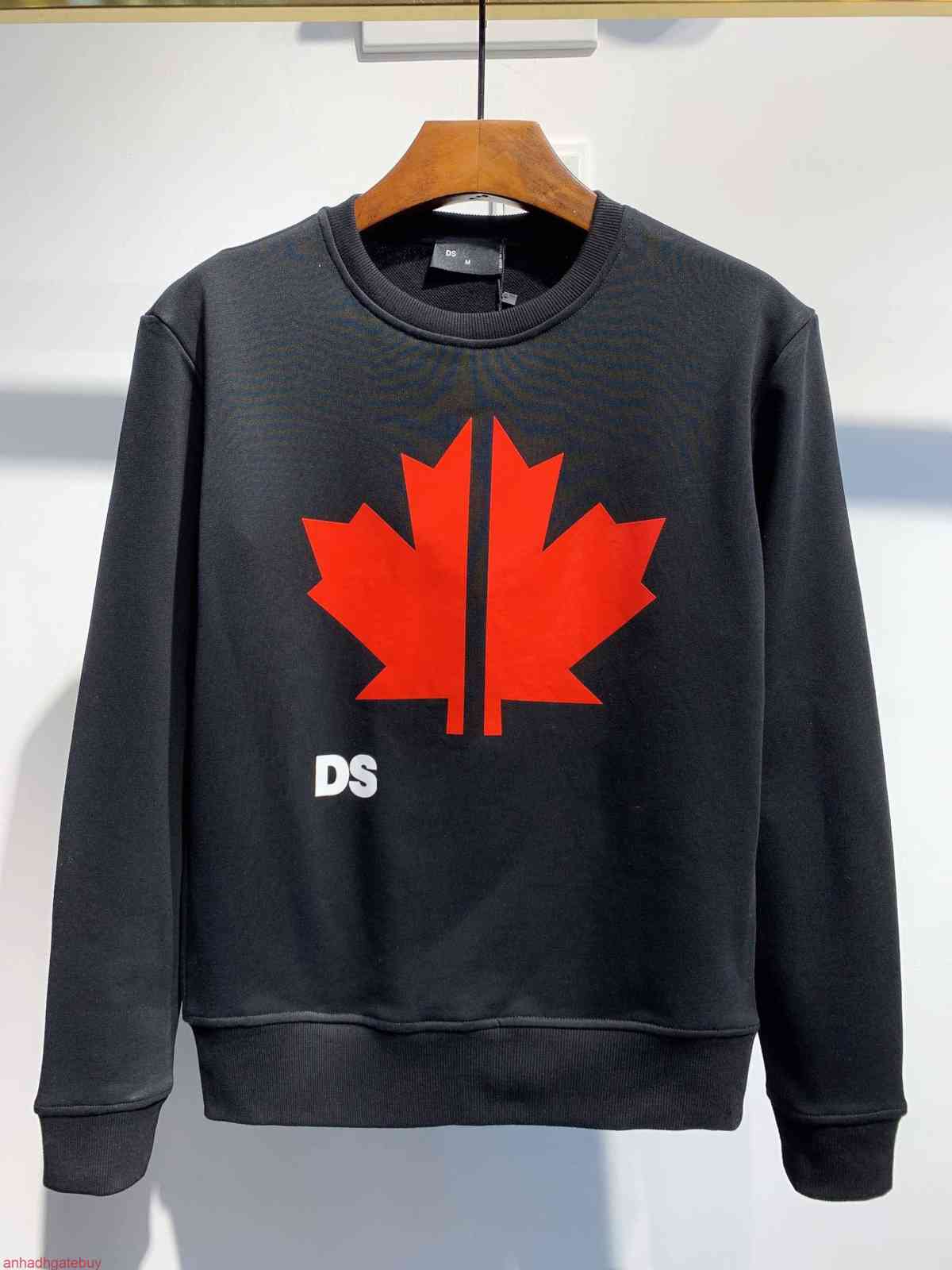 

Dsenqi Dsq Printing Hoody Sweatshirt Unisex Casual Hoodie Ds316AAIW, Black