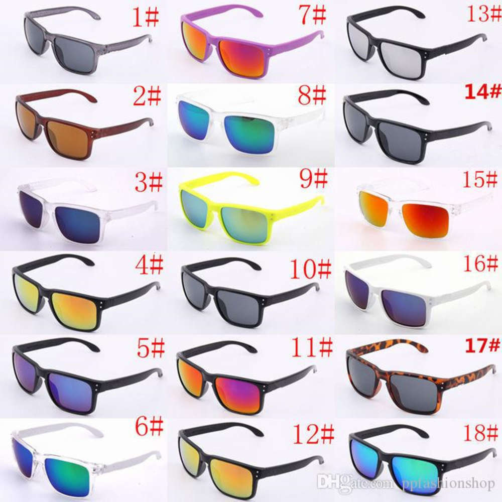 

Luxury Sunglasses UV400 Protection Men Women Unisex Summer Shade Eyewear Outdoor Sport Cycling Sun Glass 18 colors, White;black