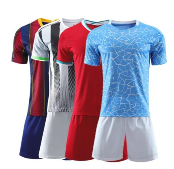 

20/21New Male Adults Kids Soccer Jersey Set Football Match Uniforms Men Uniform Sets Custom Sports Shirts, Colour 1
