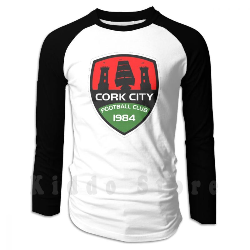 

Men's Hoodies & Sweatshirts Cork City Shield Logo Long Sleeve Fai Cup League Of Ireland Premier Division Rebel, Teenlongsleeve-black