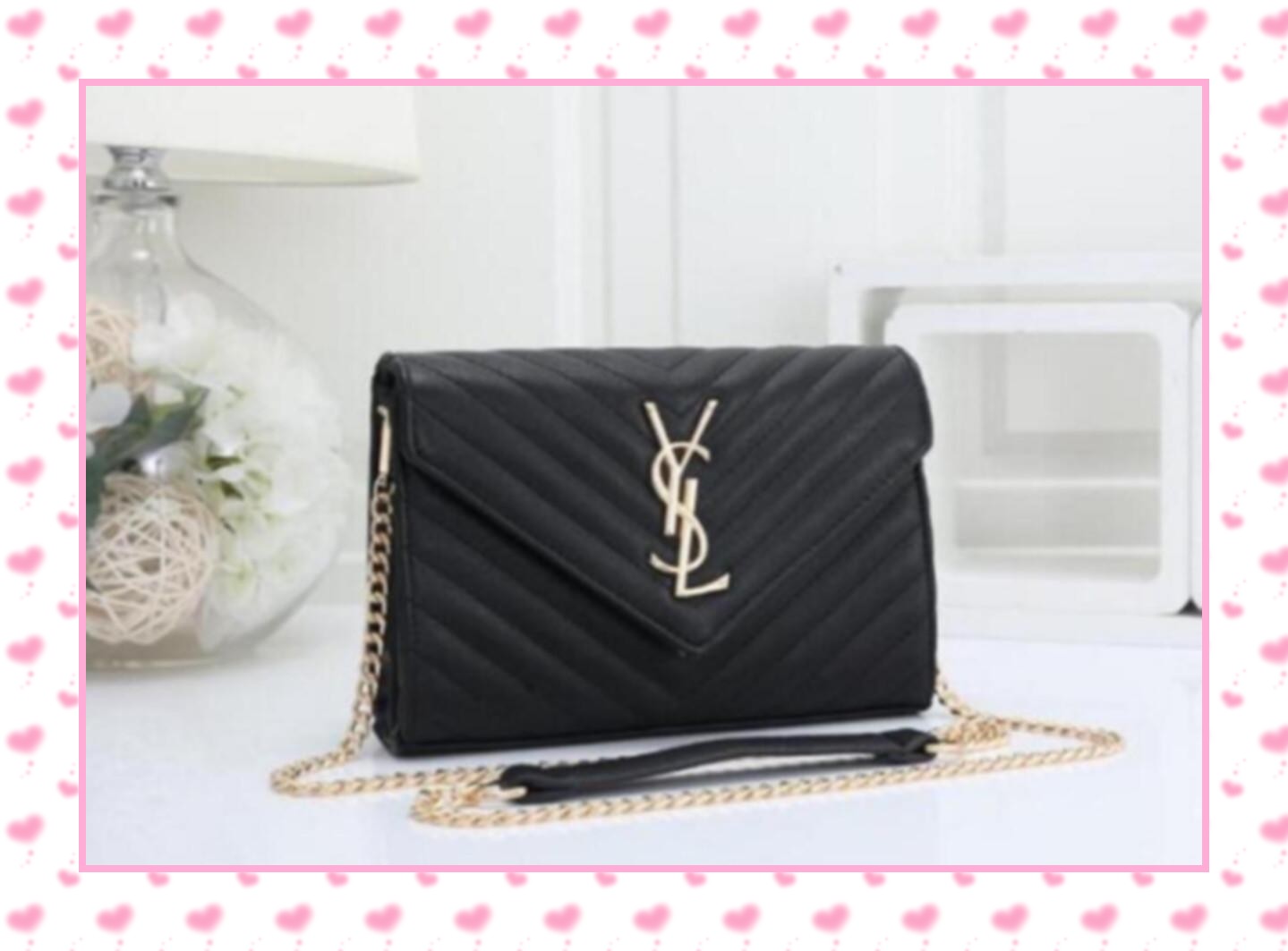 

2021 Fashion Women Shoulder Purse Handbags Luxurys Designer Messenger Bags Wallet Tote Bag YSL LV LOUIS BAG VITTON 8866, Golden;silver