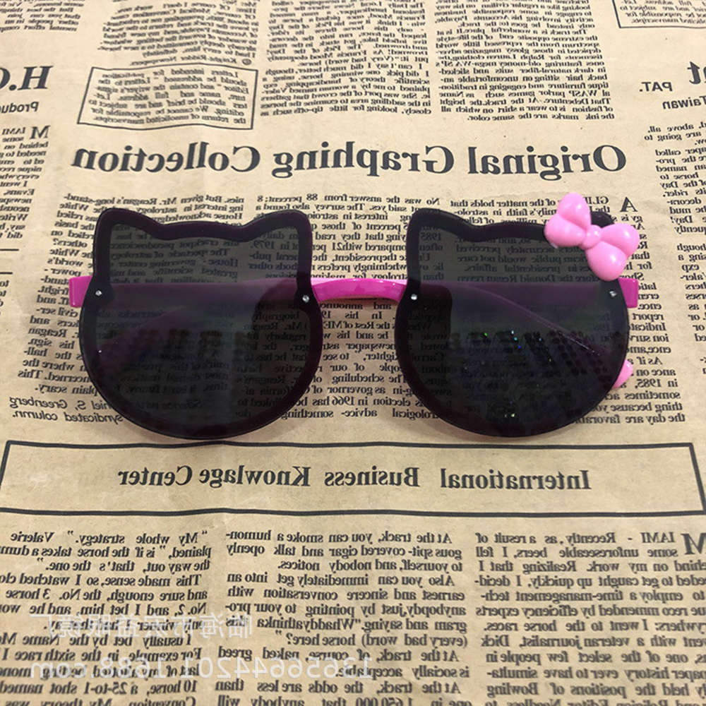 

sunglasses 2927 cute cat bow for boys and girls ultraviolet children's Sunglasses, Blue