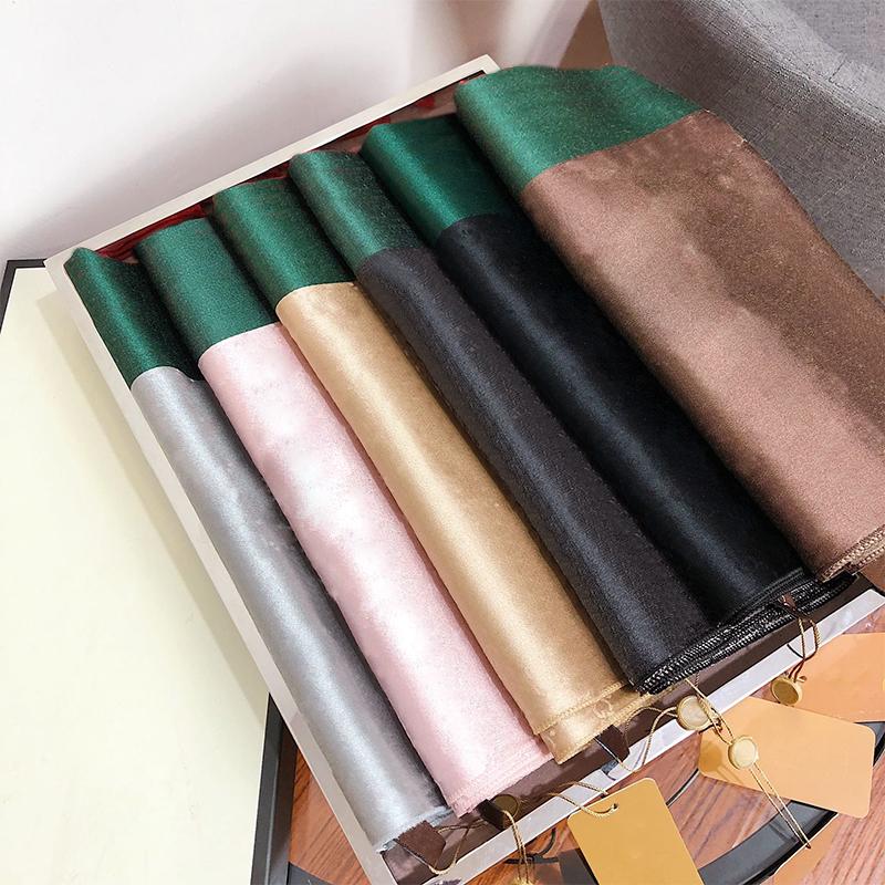 

Spring Summer Scarf Luxury Brand Women's Scarves Fashion Silk/cotton jacquard Scarfs 180* 70cm
