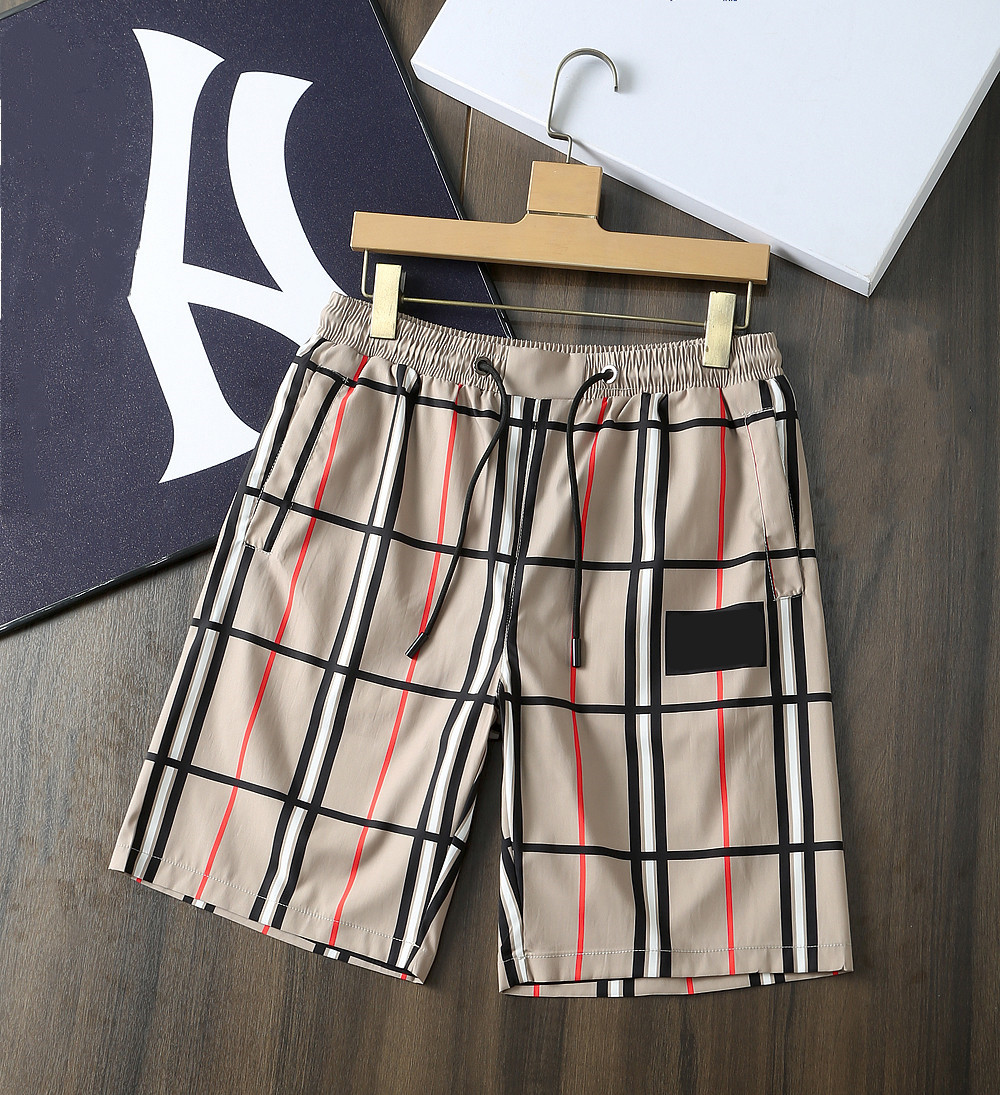 

2021 Mens Summer Fashion Shorts Designers Board Short Gym Mesh Sportswear Quick Drying SwimWear Printing Man Luxury Clothing Swim Beach Pants M-3XL#18, White;black
