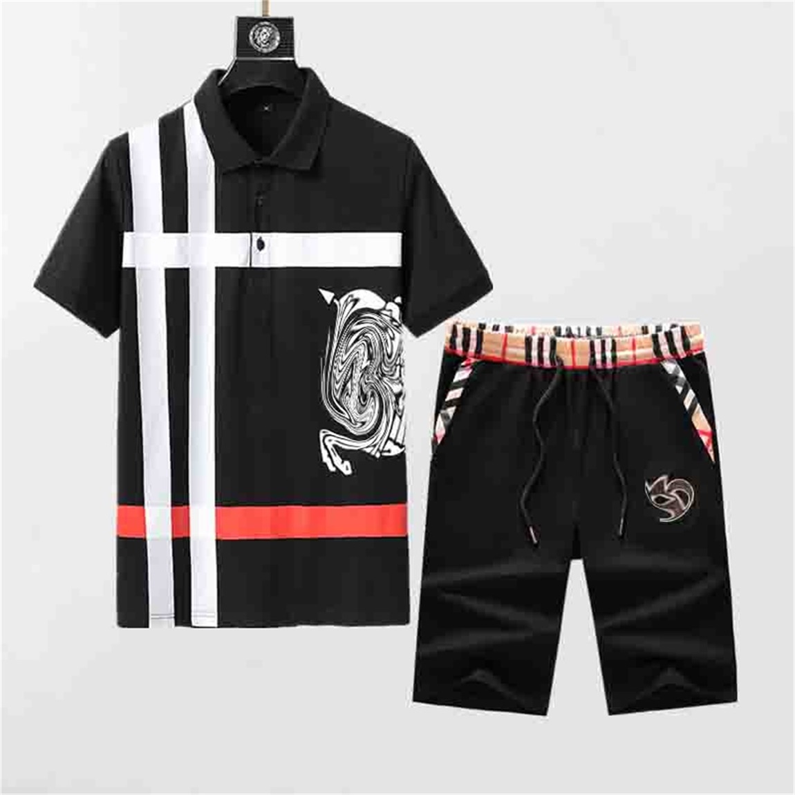 

Mens Beach Designers Tracksuits Summer Suits 21ss Fashion T Shirt Seaside Holiday Shirts Shorts Sets Man S 2021 Luxury Set Outfits Sportswears A-04, Customize