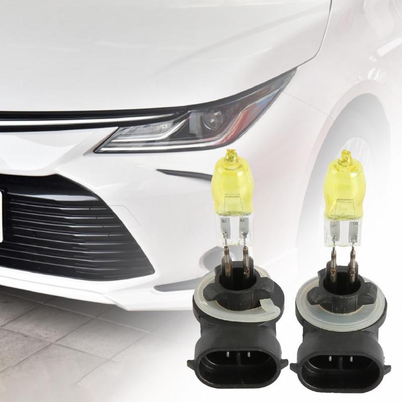 

Car Headlights 2Pcs Halogen Headlight Long Life Span Eco-Friendly Glass LED Light Bulbs For Lamps
