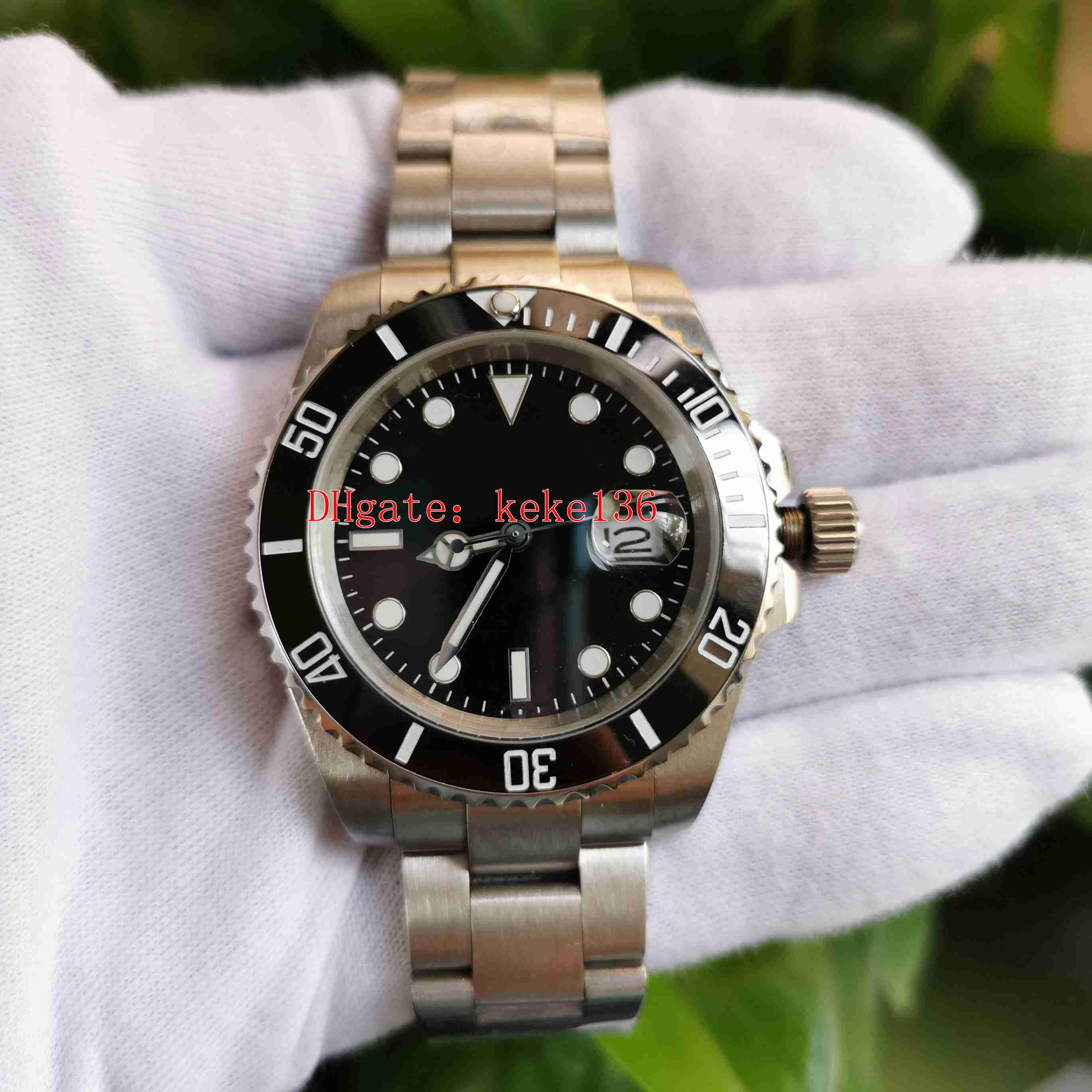 

2 colors Topselling top Wristwatches BP V3 116610 316L Steel 40mm Ceramic Bezel Scratch resistant 2836 Movement Automatic mechanical Mens Watch Watches, Box