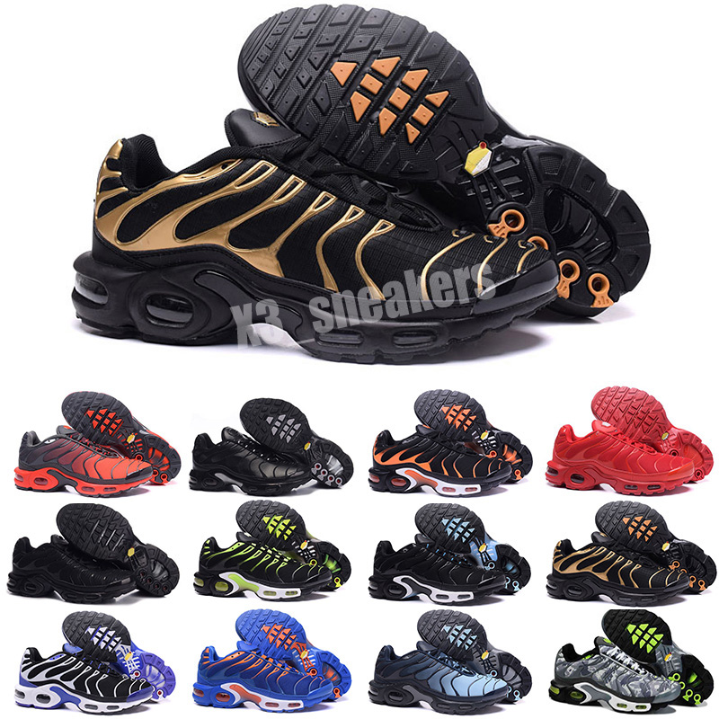 

2021 Plus Mens Tn Running Shoes High Quality Triple Black White Tns Maxes Chaussures Requin Homme Smoky gray Designer Sneakers Trainers X31, Color 1