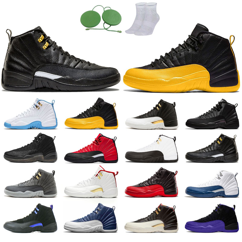

12s man basketball shoes Nice wings University Gold Blue the master taxi reverse flu game o-black Michigan gym red gamma french FIBA Dark grey concord CNY stone