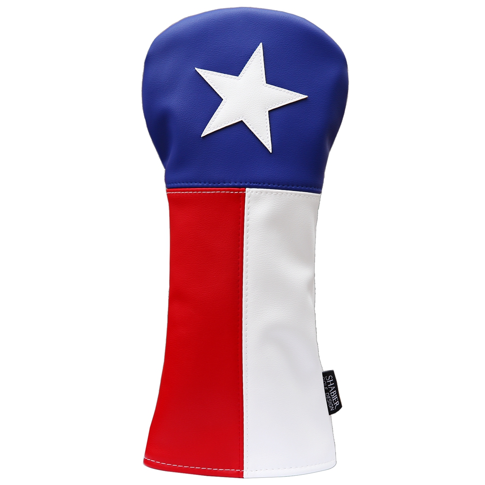 Red Blue White PU Leather Golf Club Headcover 400CC, 420CC, 440CC, 460CC Driver Covers-image-704889053