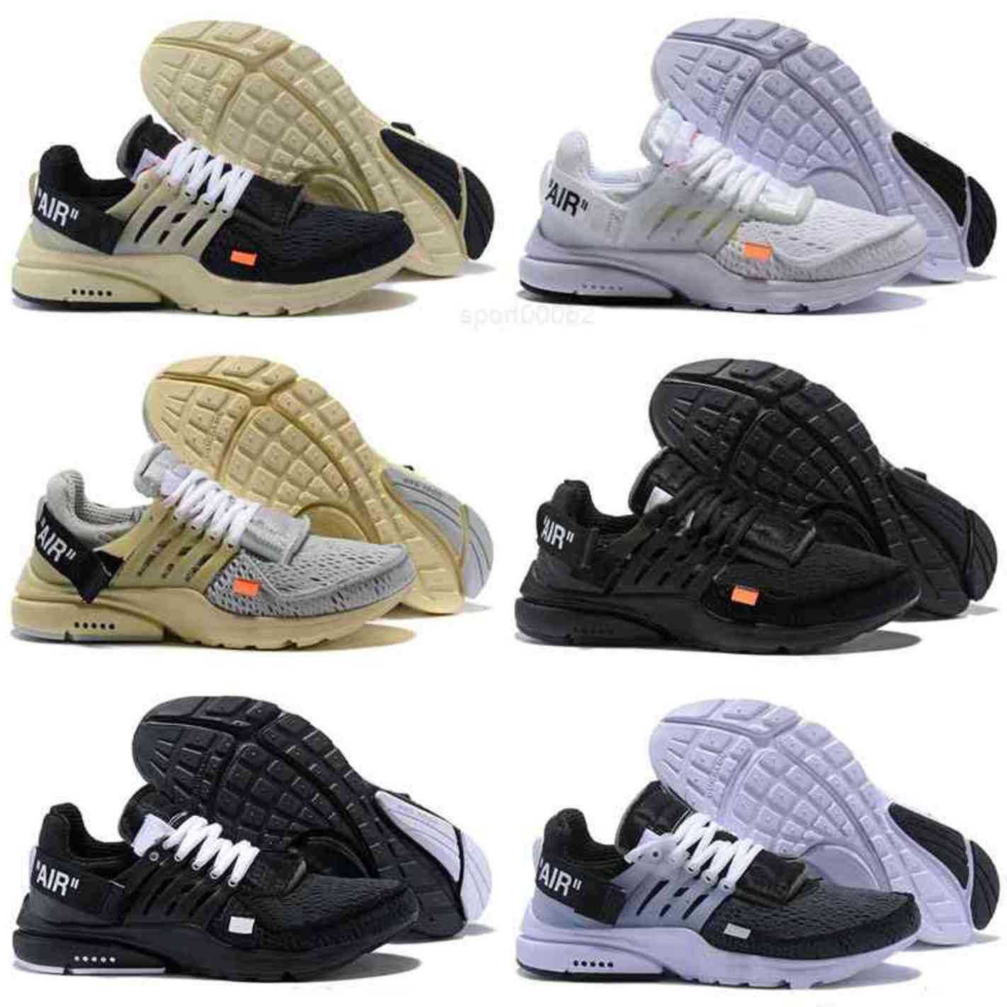 

color shoelace Presto 2 Men Women Kids Shoes black white Yellow Oreo Sports Sneaker