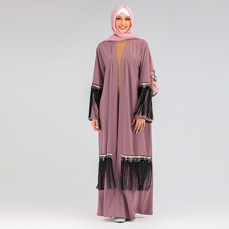 

Sequin Dubai Abaya Kimono Hijab Muslim Dress Turkish Dresses Islamic Clothing Abayas For Women Kaftan Caftan Omani Robe Turque