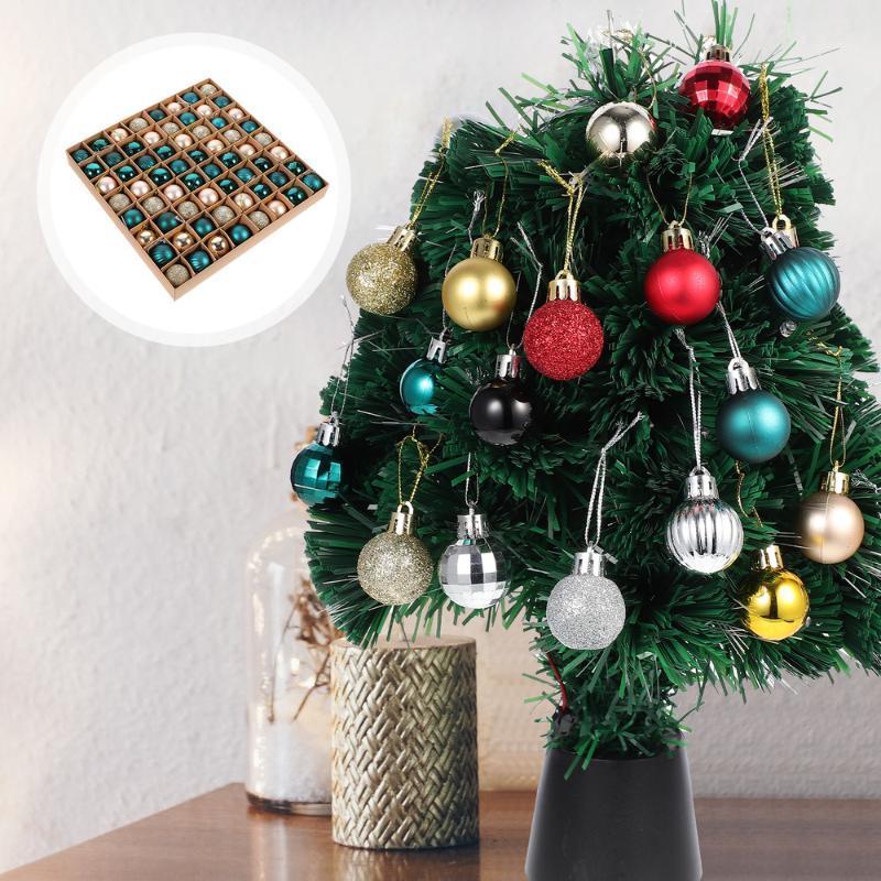 

Party Decoration 64 Pcs Multipurpose Christmas Ornaments Gifts Tree Balls