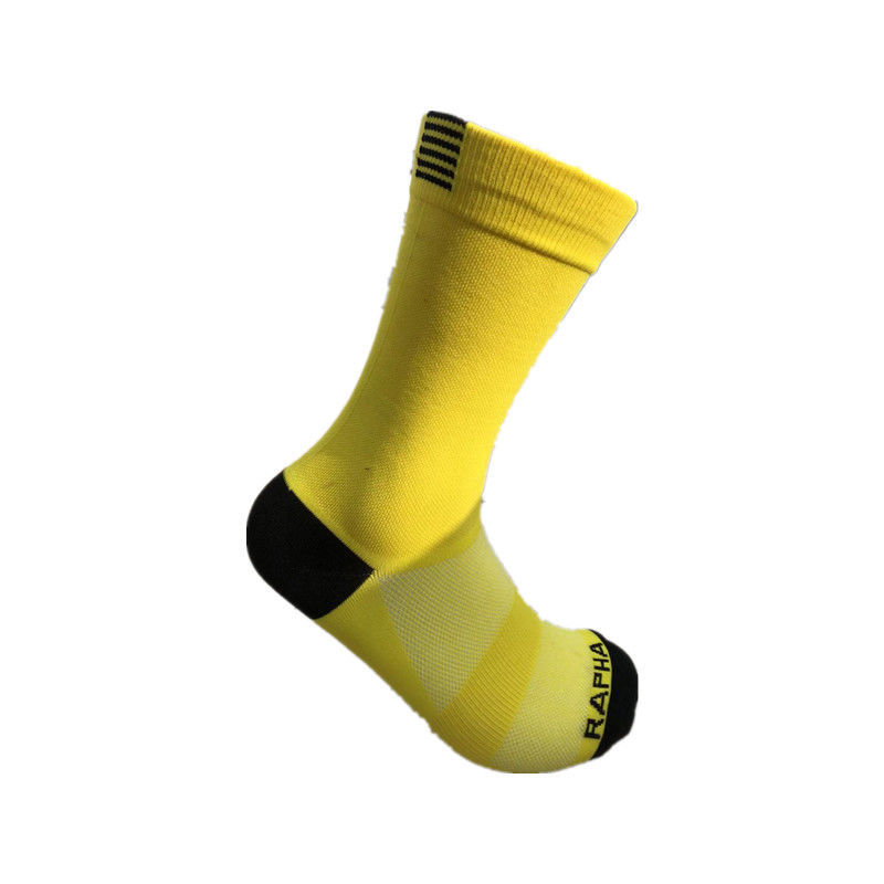 

3 pairs Men and women 7 colors cycling socks long tube outdoor sports running socks bicycle socks rapha 38-45 sizes, As pictures