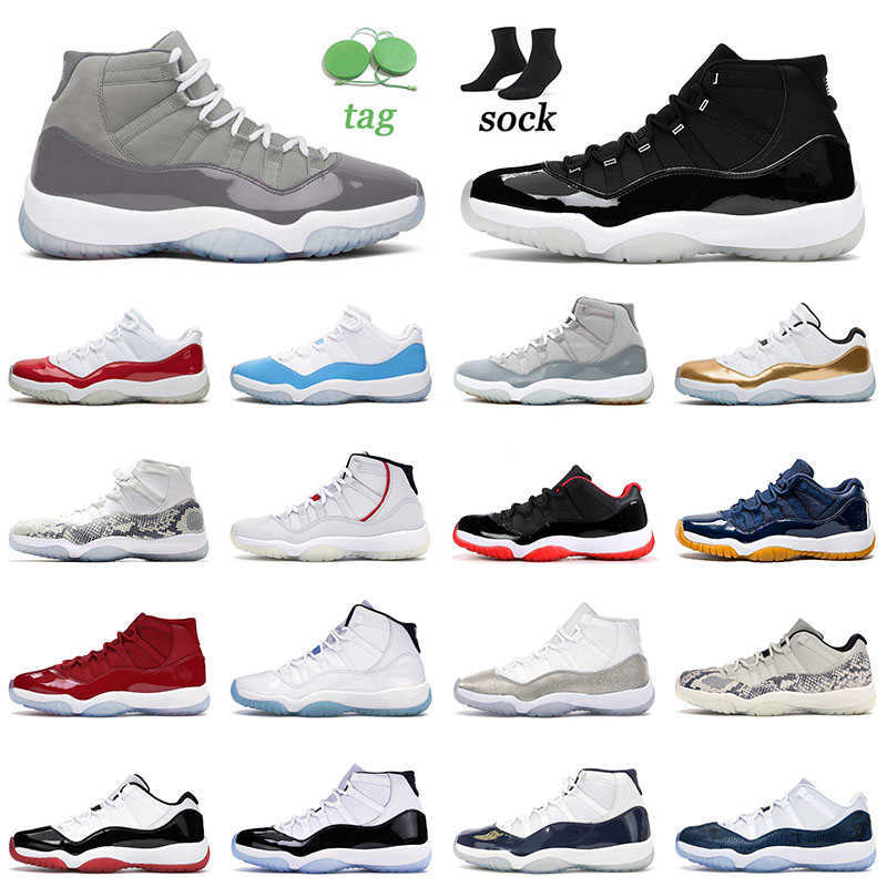 

2021 Top Quality Outdoor Shoes 11 11s Mens Womens Jumpman Cool Grey 25th Anniversary University Blue Jorden Trainers Sneakers 36-47