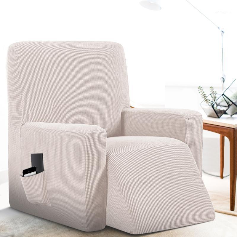 

Chair Covers Solid Color Thick Universal Elastic Sofa Cover For Living Room Towel Slip-resistant Strech Slipcover