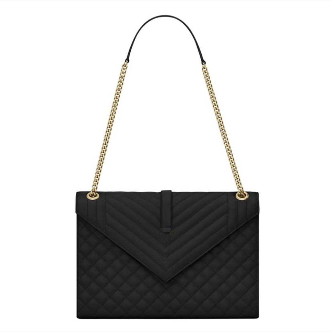 

Female bag designer shoulder bags high-quality pu leather ladies handbag 2021 new fashion chain women's messenger handbags two styles are available, Golden chain