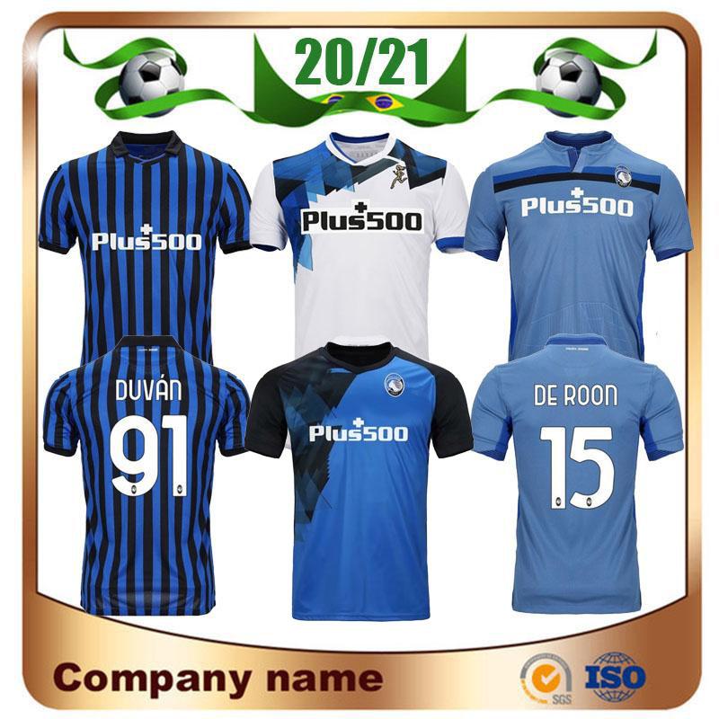 

20/21 Atalanta BC soccer jerseys 2020 Home L.MURIEL COMEZ DE ROOM GOSENS Soccer Shirt ILICIC MANCINI Away football uniform